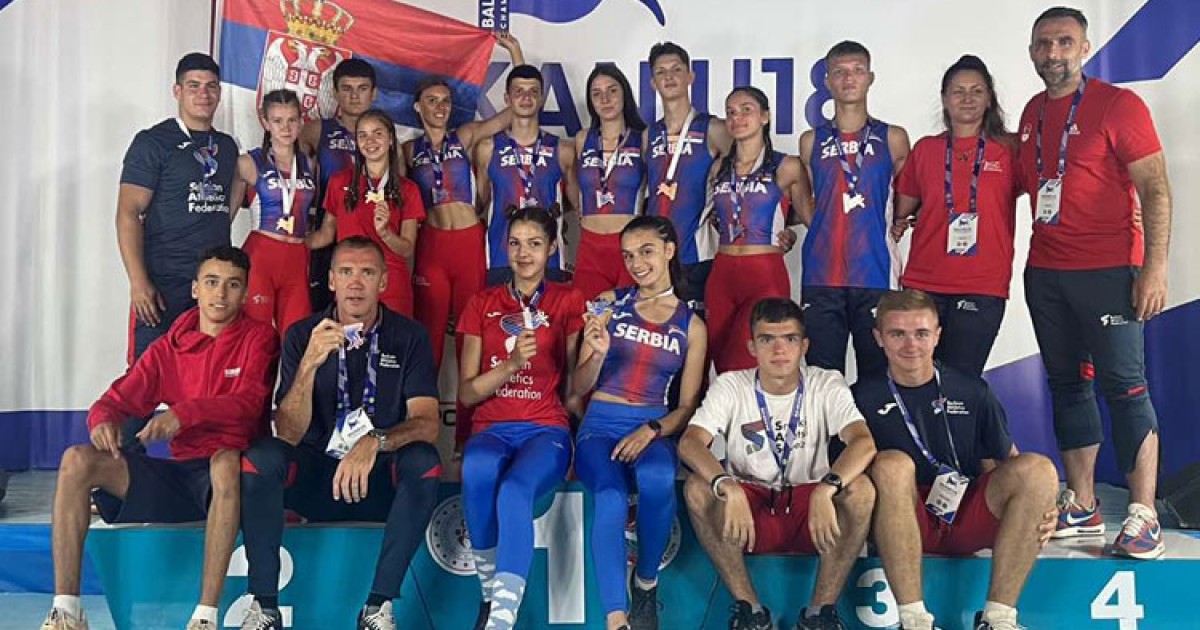 Atletika: Minja Kopunović sa reprezentacijom bronzana na Prvenstvu ...