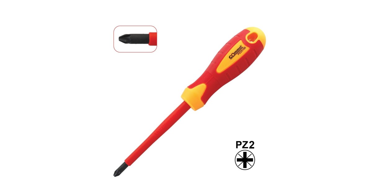 Odvijac plus/minus PZ2 6x100mm izolovan 1000V | Subotica.com