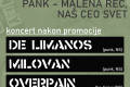 Promocija knjige "Punk - malena reč, naš ceo svet" + Milovan, De Limanos & Overpain