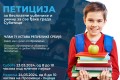 Potpisivanje peticije za besplatne udbenike za sve đake Grada Subotice