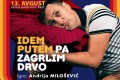 OTKAZANO Predstava: Idem putem pa zagrlim drvo (Andrija Millošević)