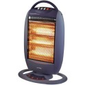 Prenosna halogena grejalica 400/800/1200W Siva