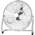 Prenosivi podni ventilator 70W Srebrna metalna