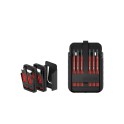 Slim Bit garnitura u torbici 7pcs 2831B950 SB crvena