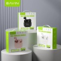Bavin slušalice wireless earbuds crna - BA-61