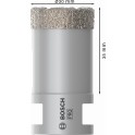 Bosch PRO Ceramic dry kruna za suvo bušenje 30mm
