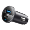 Anker autopunjač 52,5W Usb A+Type C crna