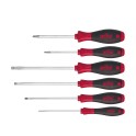 Odvijac garnitura 302ZK6SO 6pcs ravna pozidriv mehan. c-c