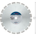 Bosch PRO Asphalt dijamantska rezna ploča, 400×20/25,4 mm