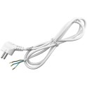 Prikljucni kabel 3x1.5 1.5m sa uzemljenim utikacem beli