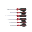 Odvijac garnitura 530ZK6 6pcs ravna pozidriv mehan. c-c