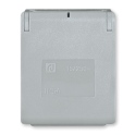 ALING utic.dvop. za ugrad. na panel 16A IP54 siva
