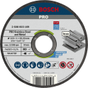 Bosch PRO Stainless Steel and Metal rezna ploča 115x1 mm WA 60 T BF ravna