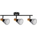 Plafonska Spot lampa Luna 3XE14 Crna