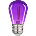 LED dekor Filament sijalica 0.6W E27 ljubicasta