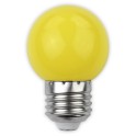 LED dekor sijalica G45 1W E27 zuta