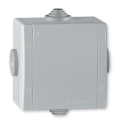POWER Razvodna kutija siva 80x80 4 uvoda IP54 500V
