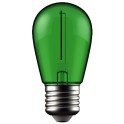 LED dekor Filament sijalica 1W E27 zelena