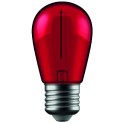 LED dekor Filament sijalica 1W E27 crvena