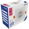 LED ugradna kvadratna spot lampa 7W CW 6400K Bela