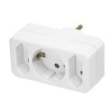 STRUJNI RAZVODNIK-RAZDELNIK SA 3 UTICNICE BELI