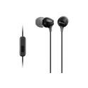 SONY MDR-EX15APB Crne slušalice