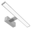 LED lampa za ogledalo 400mm 8W kocka IP44 4000K hrom alum.