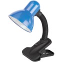 Stona lampa Clip plava E27 60W
