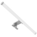 LED lampa za ogledalo 500mm 7W krug IP44 4000K hrom plastika