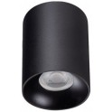 Plafonska lampa valjak GU10 140mm crna IP20