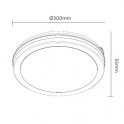 PLAFONJERA LED 15W CCT X09 300 IP65 DRVO 202101 BBLINK
