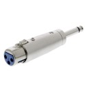 Adapter priklj. XLR utic.-6.3mm mo. utik.XLR-3FJPM