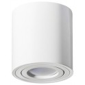 Plafonska lampa valjak okretni GU10 84mm bela IP20