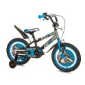 GALAXY BICIKL DEČIJI WOLF 16" CRNA/SIVA/PLAVA