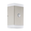 SPOLJNA ZIDNA LAMPA SA SENZOROM POKRETA 2XGU10 CARPINERA 75546 EGLO