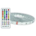 LED traka 12V 16W/m RGB 5m Music control + IR remote