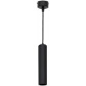 Viseca lampa valjak GU10 100mm crna IP20
