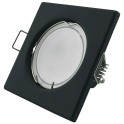 Rozetna GU10 kvadrat antracit