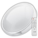 LED plafonjera Oyster Pandora CCT alu 48W sa daljinskim