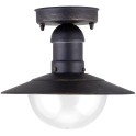 Fenjer plafonska Imperial 1xE27 IP44  crna 240x220mm