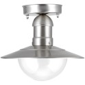 Fenjer plafonska Imperial 1xE27 IP44 Saten-Nikel