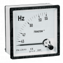 Frekvencmetar48×48mm. 230V / 45-65Hz