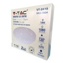 LED PLAFONJERA 18W STAR EFFECT 3U1 IP20 VTA8