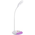 LED stona lampa RGB White 4W 4000K bela sa adapterom