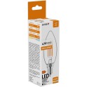 LED Filament sveca 4.5W E14 NW 4000K 470lm
