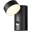 LED spoljna zidna lampa Siraz 12W sa senzorom pokreta WW IP