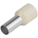 Izol. zavrsna caura 10mm2 L=27.5mm Krem (hilzna)