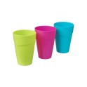 PRAKTIK Čaša multikolor 0,25L