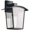 Fenjer zidna lampa Coronado 1xE27 IP44 Crna na dole