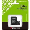 Kingston Micro SD 64GB + SD adapter Canvas Select Plus SDCS3